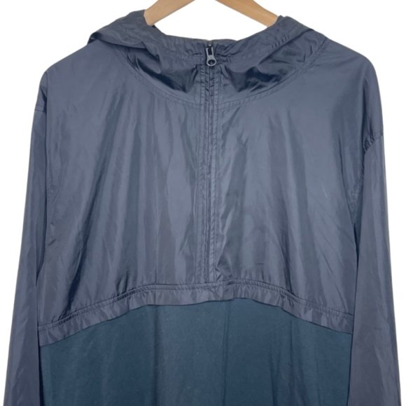 UNDER ARMOUR | Lightweight Mixed Fabric Fitted 3/4 Zip Hoodie Shirt | Size 2XL - Picture 2 of 8